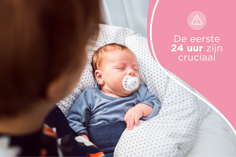 De eerste 24 uur zijn cruciaal De eerste 24 uur zijn cruciaal